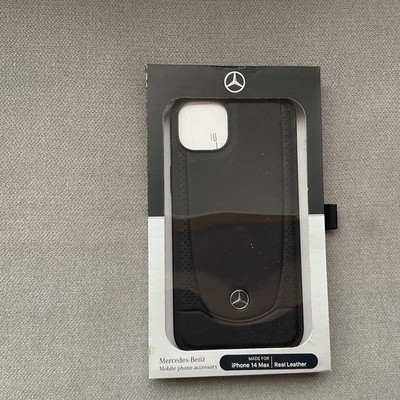 Mercedes-Benz Real Leather Protective Anti-Scratch iPhone 14 Pro