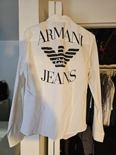 100 Cotton Vintage Armani Jeans Shirt by Giorgio Armani.