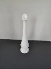 Fenton - White Milk Glass Bud Vase - Hobnail Pattern - 9" - Free Shipping