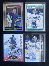Ukko-Pekka Luukkonen 4 Card NHL Ice Hockey Trading Card Lot Rookie RC Young Guns