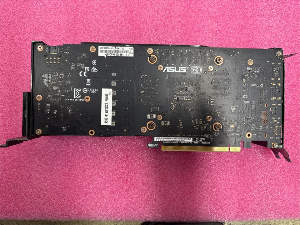 ASUS ROG NVIDIA GeForce GTX 1660 Ti 6GB GDDR6 Graphics Video Card ( For Parts) - Image 3 of 3