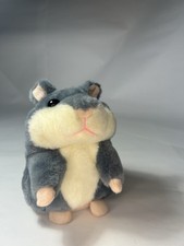 Talking Hamster Repeats What You Say Interactive Stuffed Plush Animal Talking To