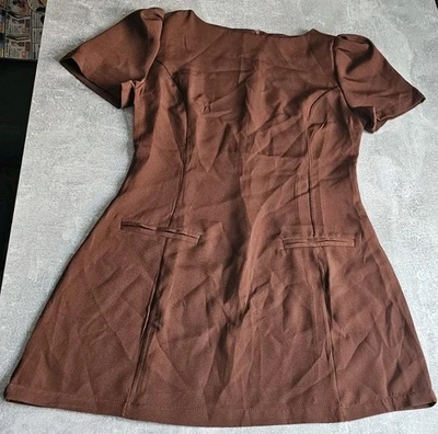 tolles Neues braunes Cocktailkleid in der Gr.XS  - Bild 1 von 4