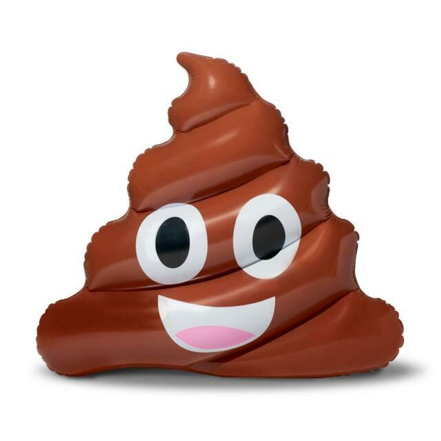 poop emoji float