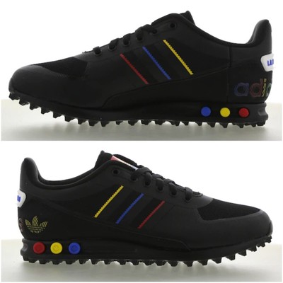 la trainer blue yellow
