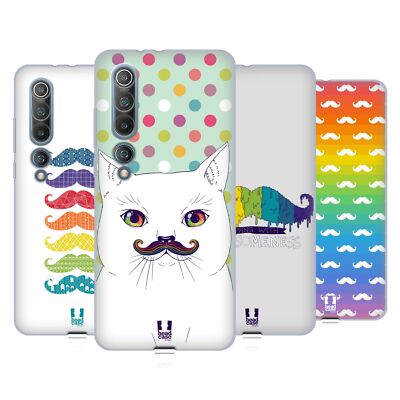 HEAD CASE DESIGNS RAINBOW MOUSTACHE SOFT GEL CASE FOR XIAOMI PHONES