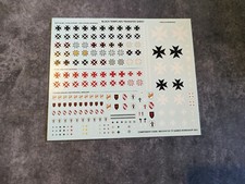 Black Templars Transfer sheet (bits)