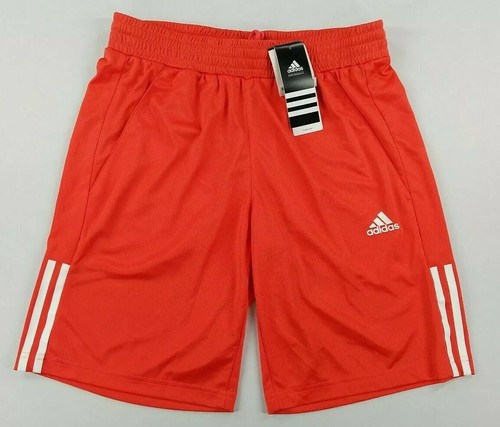 Adidas Para Hombre ClimaLite Galaxy Pantalones cortos con bolsillos Naranja  Tamaño L/S | eBay