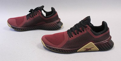 reebok flashfilm trainer maroon