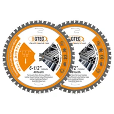 2pcs TCT Cutting Disc Metal Wood 165mm Carbide Saw Blade table saw Aluminium