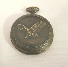 VTG MCGREGOR HUNT CLUB QUARTZ MOVEMENT, JAPAN, POCKET WATCH, DATE SETTING