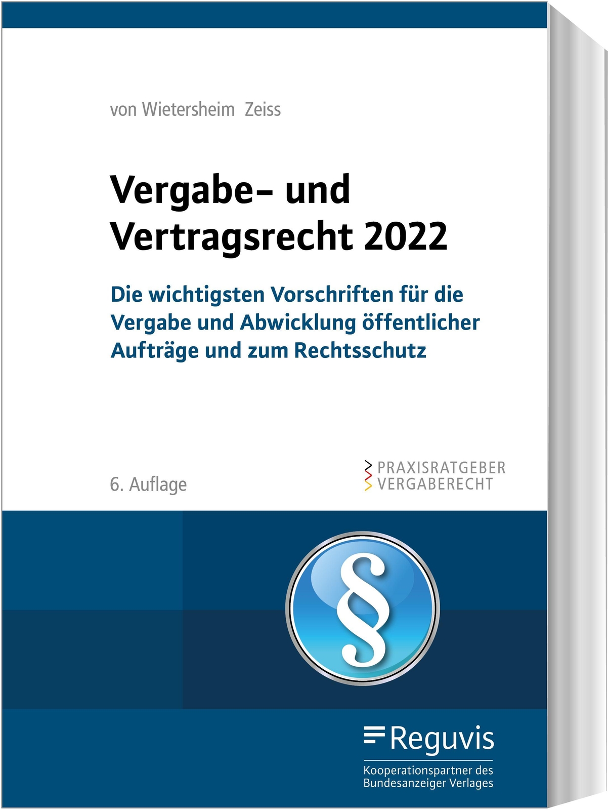 Vergabe- Und Vertragsrecht 2024, Mark Von Wietersheim