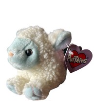PUFFKINS Bluebelle Lamb LIMITED EDITION 5 Plush 1998 w/ tag