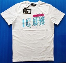 DSQUARED2 MEN'S PRINTED T-SHIRT SIZE 2XL