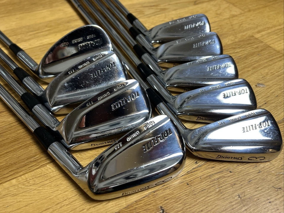 Spalding Top-Flite Tour Grind 115 Iron Set 3-SW Stiff Flex - Image 2 of 4