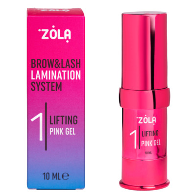 ZOLA LAMINATING COMPOUND 01 LIFTING PINK GEL