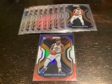 Udoka Azubuike 10 card mixed lot🔥🔥2020-21 Prizm + Red White Blue ,RWB