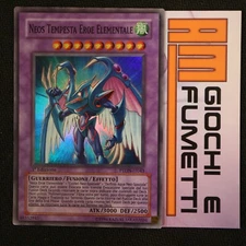 NEOS STORM ELEMENTAL HERO in Italian YUGIOH rare SUPER yu-gi-oh! BARGAIN