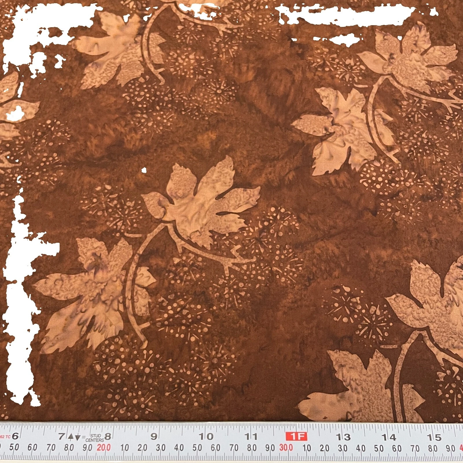 Batik Cotton Brown Craft Fabrics