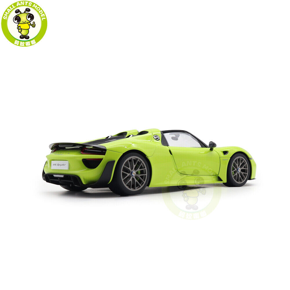 1/18 Porsche 918 Spyder Weissach Package Autoart 77921 Acid 1/18 Porsche 918 Spyder Weissach Package Autoart 77921 Acid