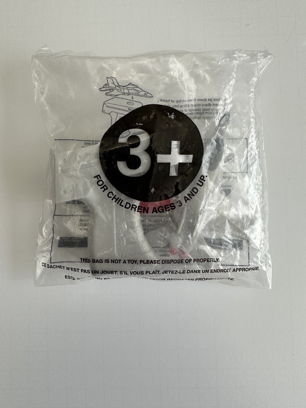 NEW SEALED GODZILLA Taco Bell Jet Disc Shooter 1998 Kids Toy