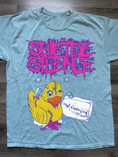 Suicide Silence Duck Cleansing Gift For Fan All Size S to 5XL Blue T-Shirt K584