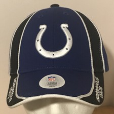 Indianapolis Colts Adjustable Cap Hat Kids NFL Team Apparel Blue NFL NEW