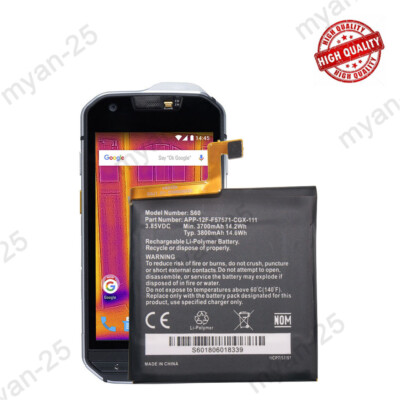 New Rechargeable Battery for Caterpillar CAT S60 APP-12F-F5757I-CGX-111 3800mAh