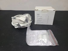 EQ3 Custom Plug-In Pendant White Metal Pendant, 20' Fabric Cord Max. 45 W New