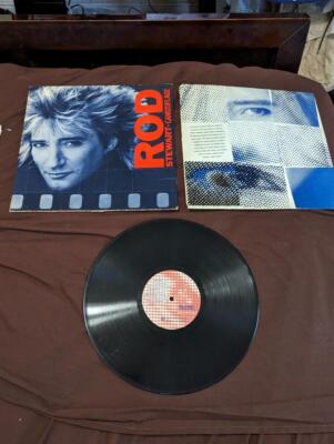 Rod Stewart Camouflage Album LP Vinyl Warner Bros Records 1-25095