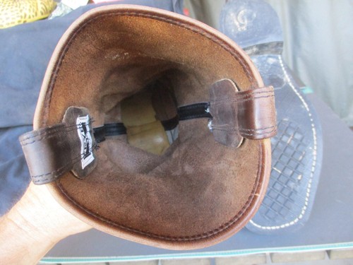 FRYE Men’s Brown Leather Square Toe Motorcycle Harness Boots, sz 8.5 M, USA made - Picture 19 of 24