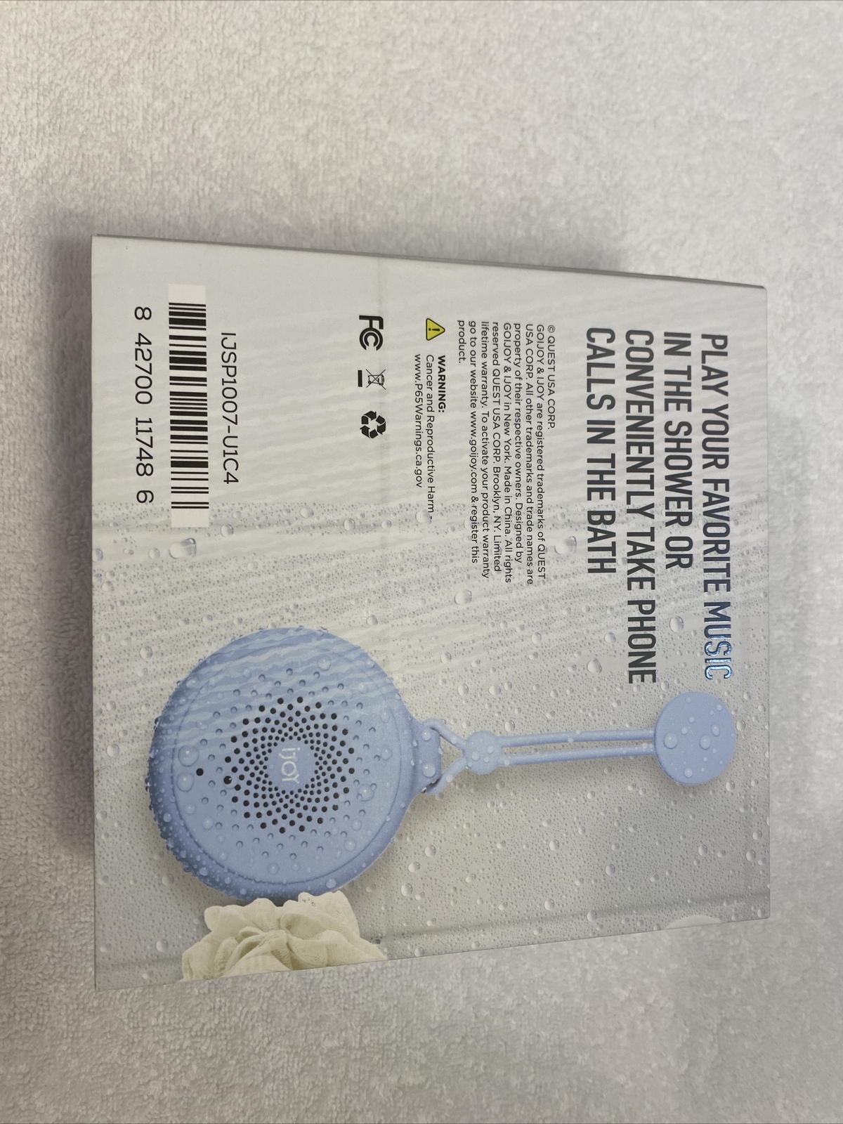 ijoy mist shower speaker