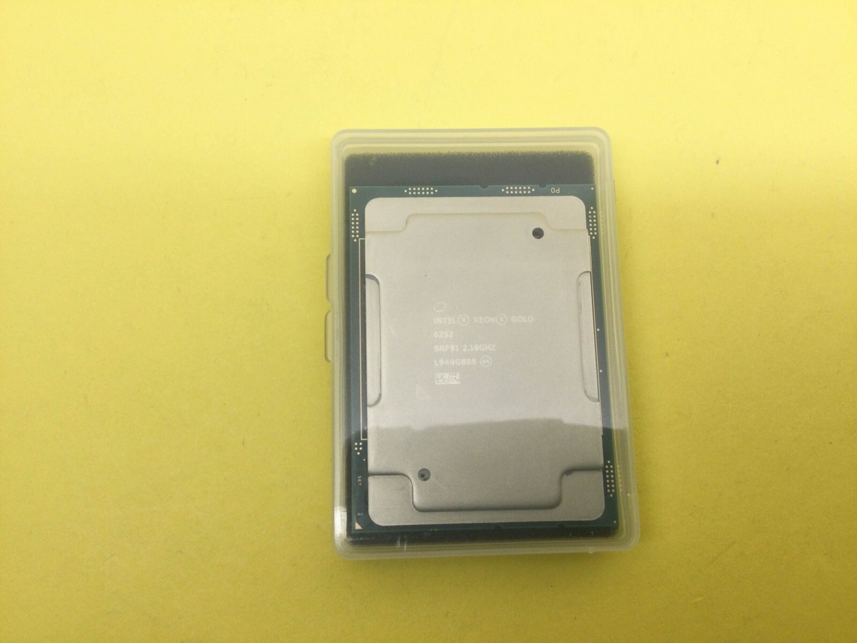 SRF91 Intel Xeon Processor Gold 6252 24-Core 2.10GHz 35.75MB