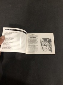 disney adventures in the magic kingdom nes Manual