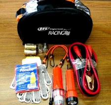 Ingersoll Rand Racing Road Emergency Car Safety Kit First Aid Jumper Cable