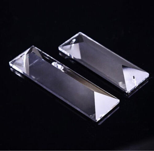 Triangle Article 63mm-150mm Decoration K9 Crystal Prism Chandelier Lighting Part - Picture 6 of 10