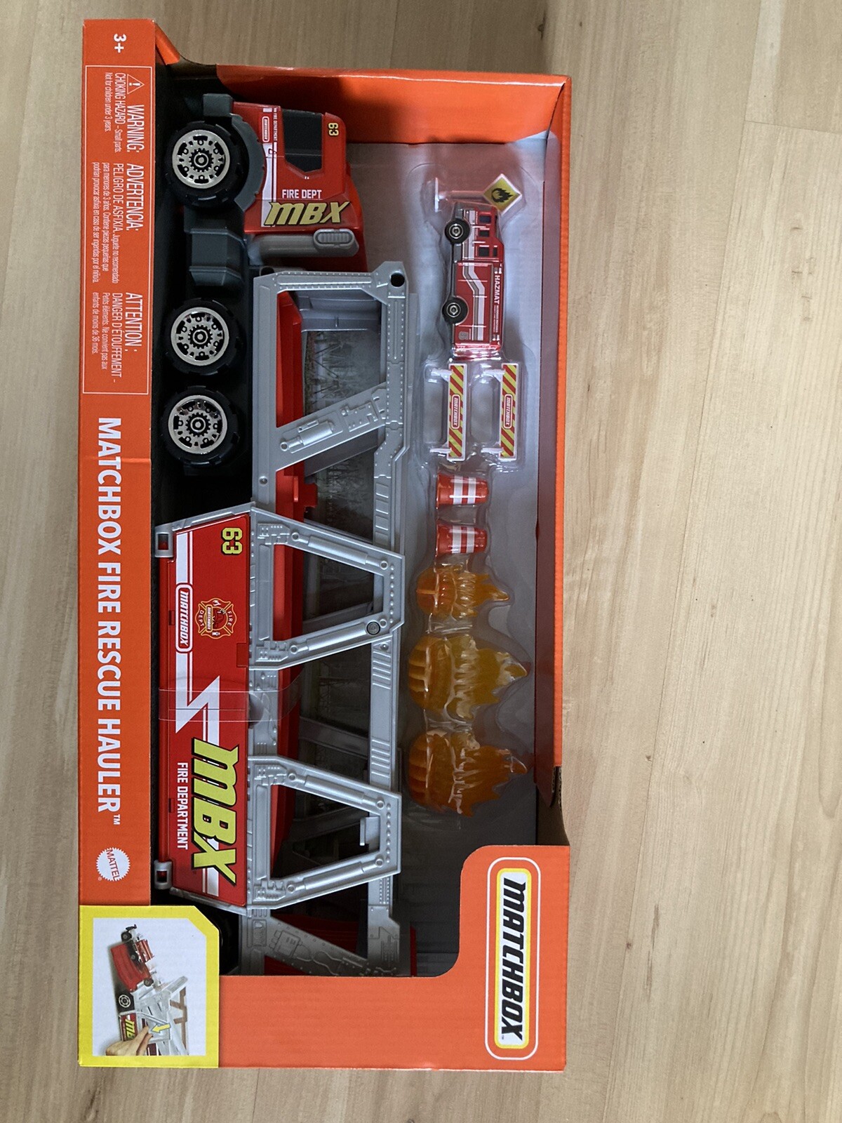 Mattel Matchbox Feuerwehr Fire Rescue Hauler HHJ12 Feuerwehr