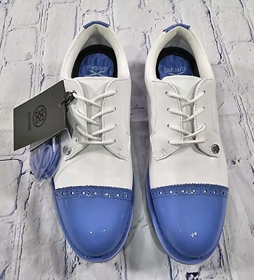 G/FORE Cap Toe Gallivanter Carolina Blue White G4LS22EF04 G/FORE Cap Toe Gallivanter Carolina Blue White G4LS22EF04