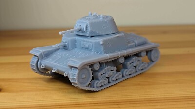 Carro Armato M14/41 Tank -- Bolt Action 28mm or 1:56 Scale