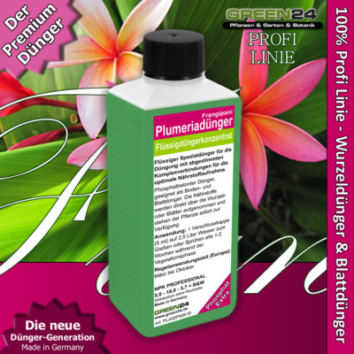 Frangipani Dnger Plumeria dngen NPK Flssigdnger, Wurzel-Blatt-Dnger  250ml | eBay.de