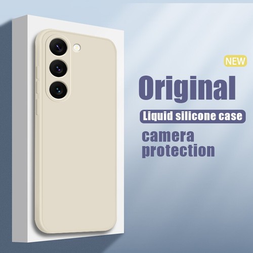 Für Samsung Galaxy S23 S22 Ultra S21 S20 S10 Plus flüssiges Silikon TPU Hülle Cover - Bild 19 von 19