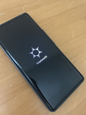  GrapheneOS De-googled Google Pixel 6a GX7AS - 128GB - Charcoal (Unlocked)
