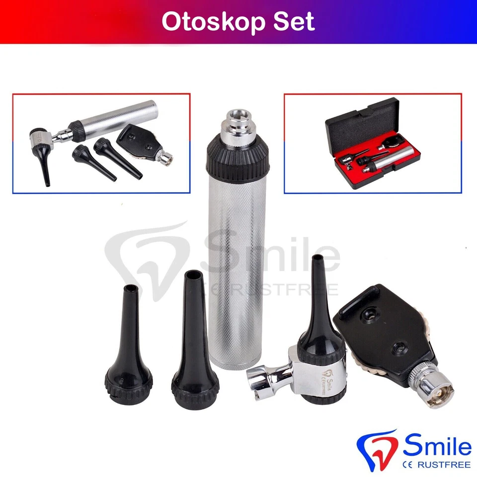 Otoskop HNO-Instrumente Diagnostische Untersuchung Ohre Spekulum Ohrenleuchte - Bild 4 von 4