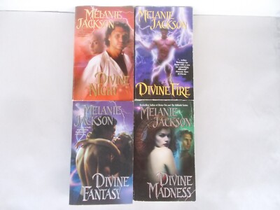 4 MELANIE JACKSON # PB DIVINE SERIES 1-4 FIRE MADNESS NIGHT FANTASY