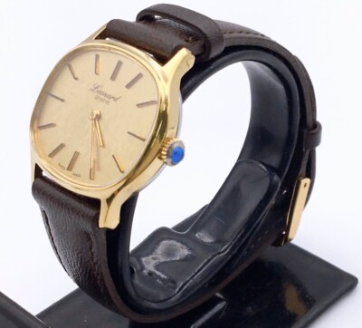 Auth Leonard 'Excellent Condition' Vintage 531 Geneve Watch