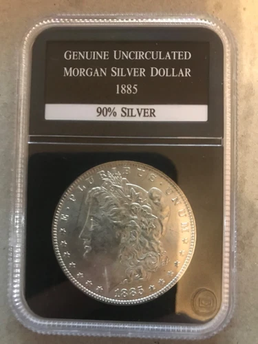 Fantastic Genuine Uncirculated 1885-O Morgan Silver Dollar Coin