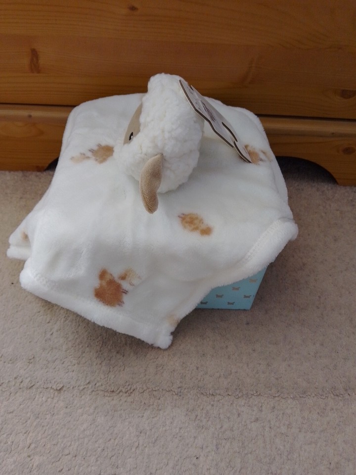 Primark. Fluffy Lamb Comforter. White Sheep Comfort Blanket. Brand New
