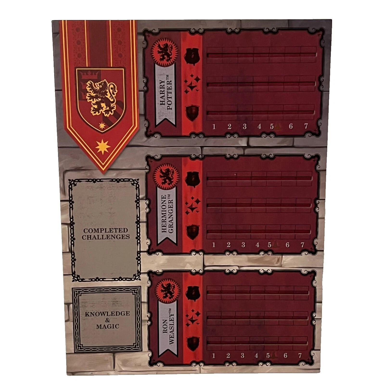 Harry Potter Board Game Board Game Pieces & Parts