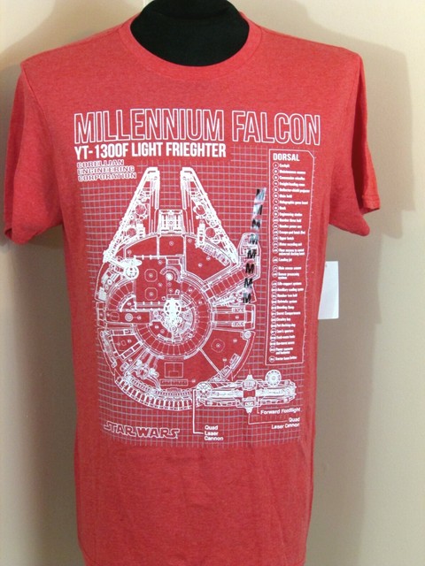 star wars t shirt red