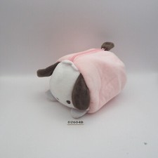 D2604B Pochacco Sanrio Smiles Zipper Bag Pouch 2021 Plush 6" Toy Doll Japan